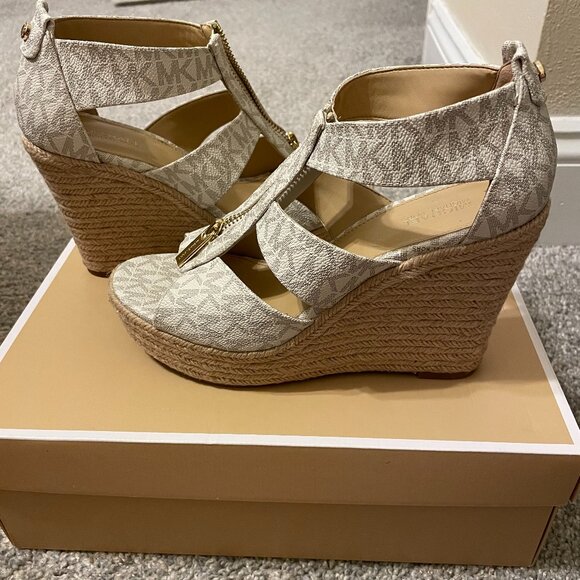 Michael Kors Damita Wedge Sandal - Picture 1 of 4